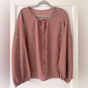 Pink XL blouse